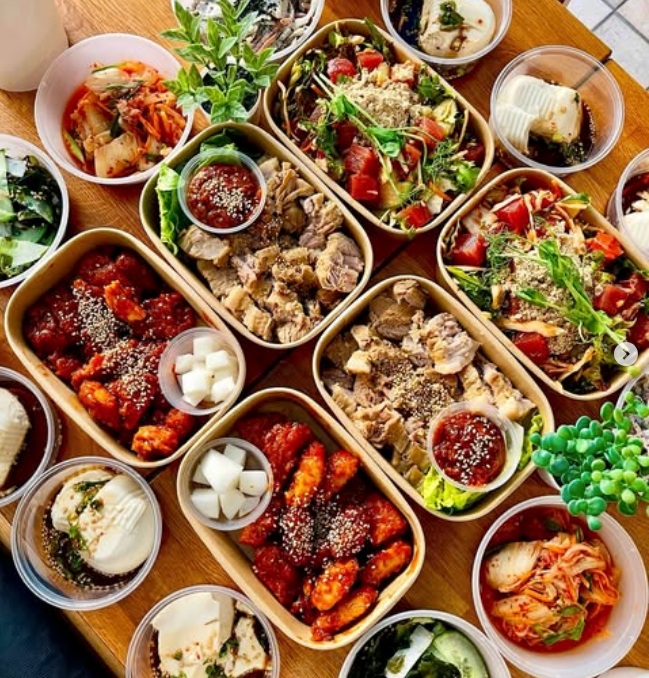 akeaway middag från Her Name is Kim, koreansk restaurang i Stockholm